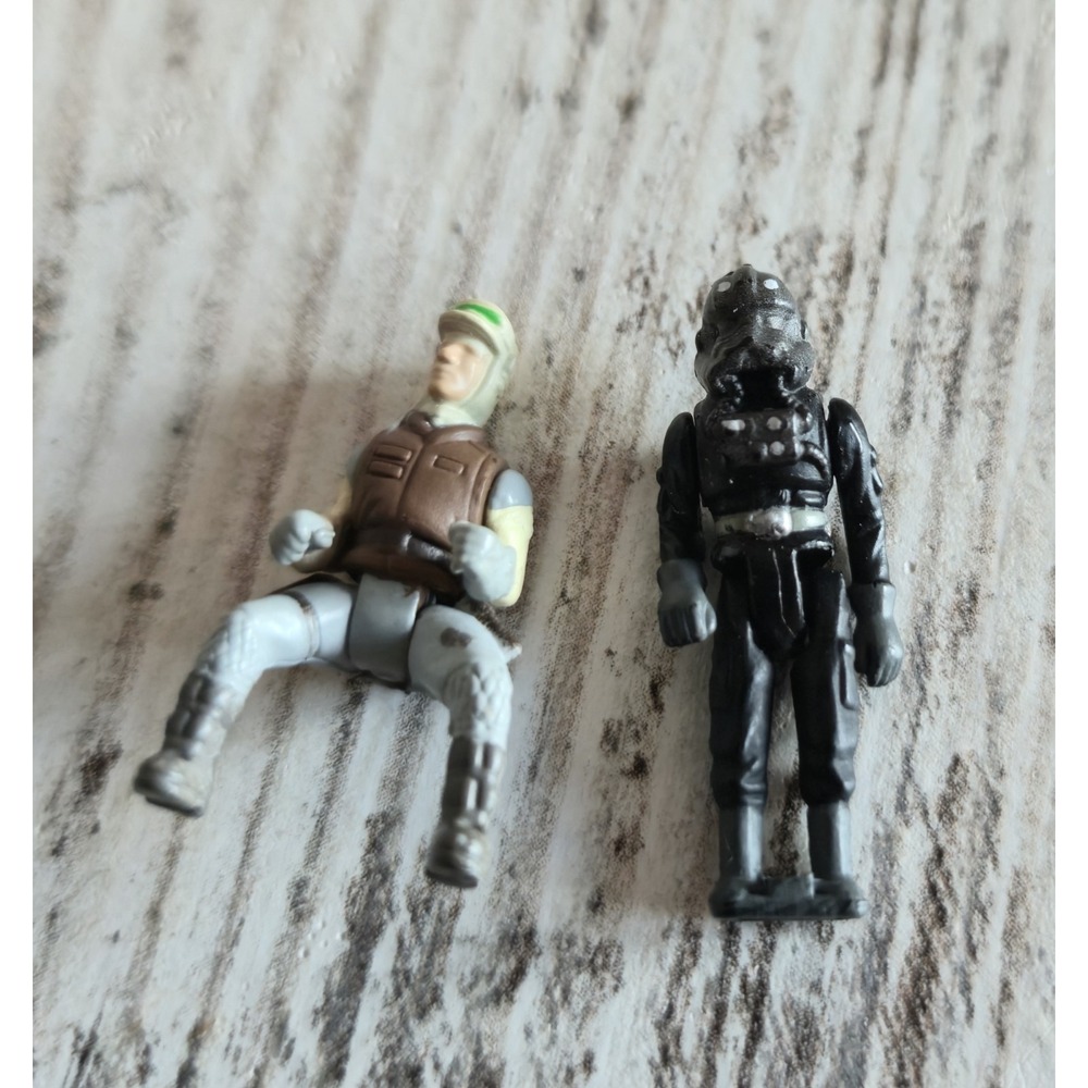 Vintage Star Wars Micro Machines Action Fleet Figures TIE Pilot Rebel Hoth Lot